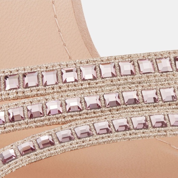 Brand New in Box DIOR Gem Heeled Sandals in Nude - Picture 8 of 9